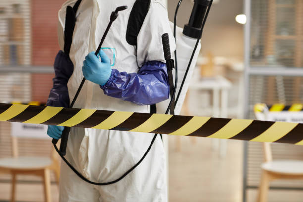 Professional Trauma Scene Cleanup technician working in Emerson, NJ